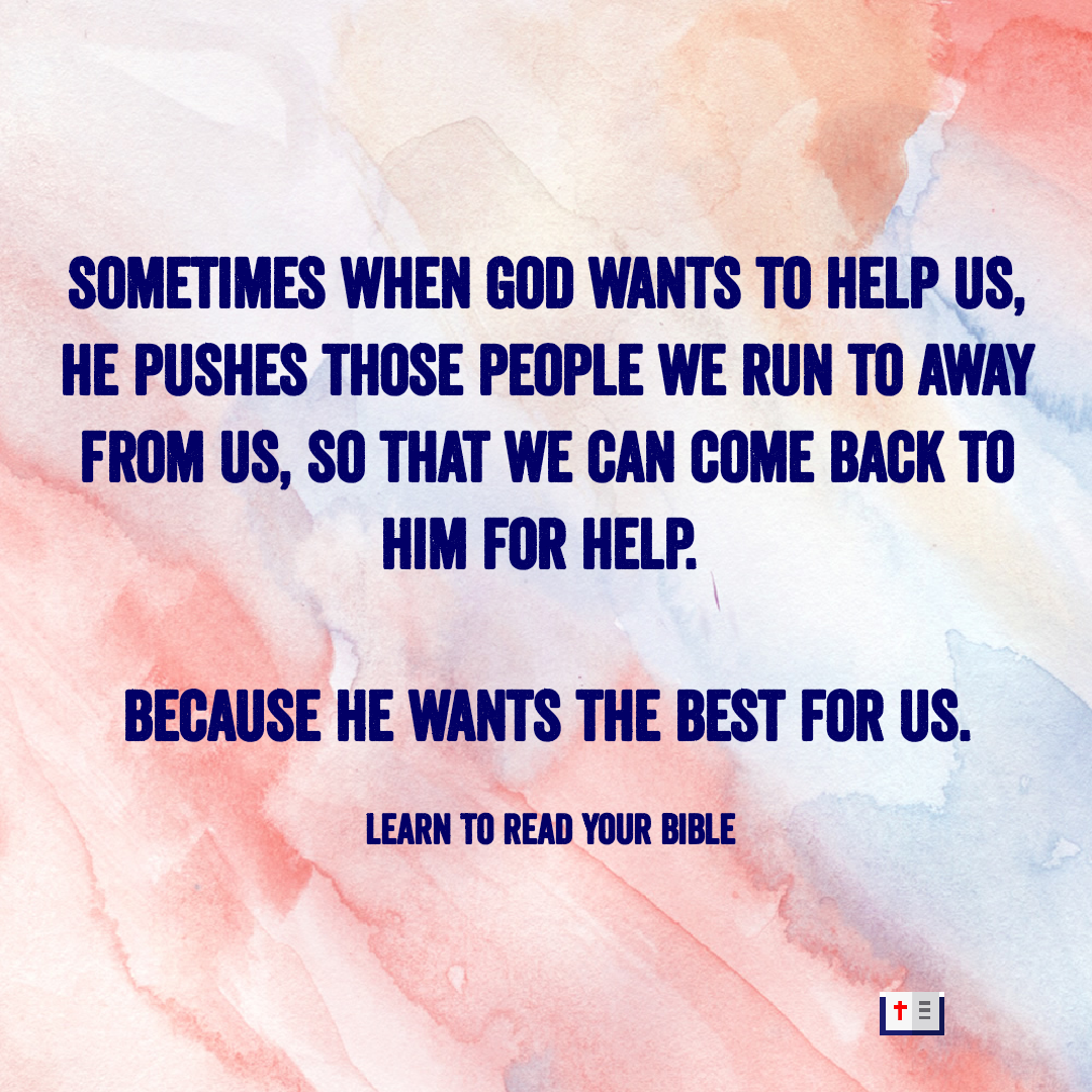 God wants the best for us